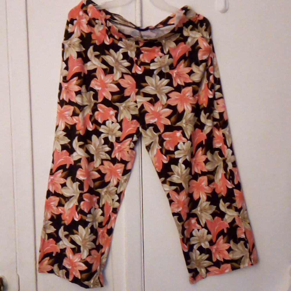 QVC Denim & Co Beach Pull On Pants
